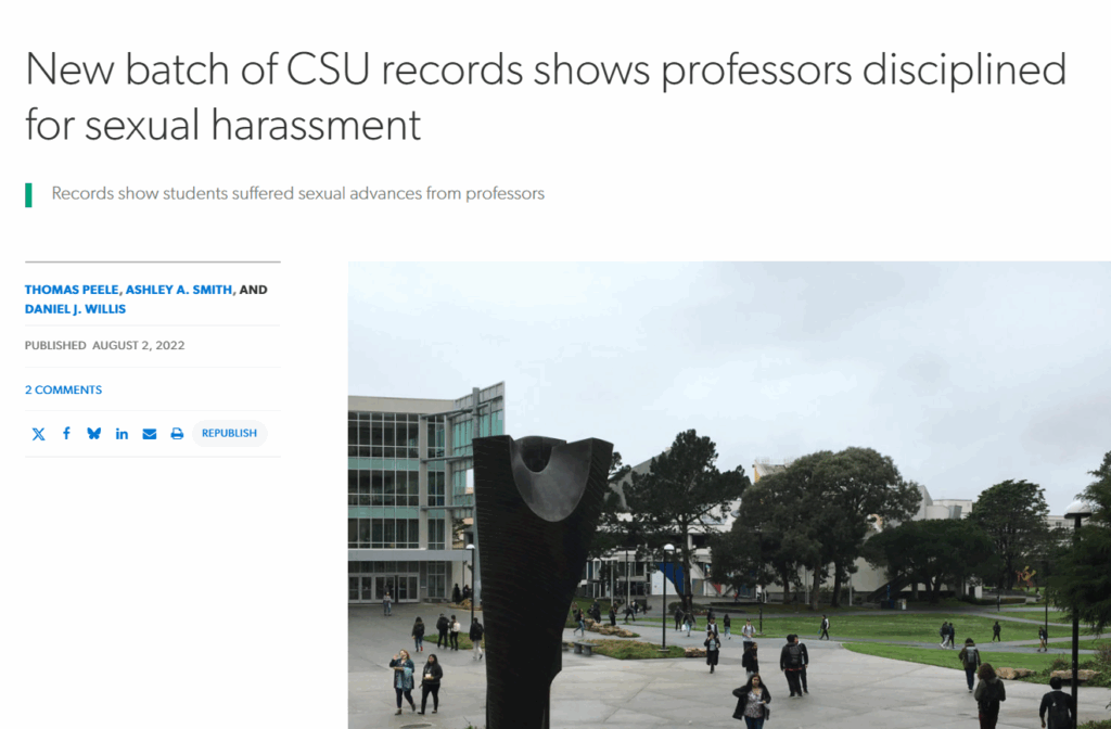News article on Mitch Hanlon Fullerton